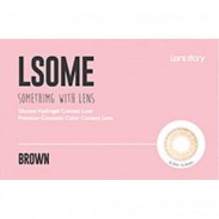 Lens Story Lsome Brown 矽水凝膠(月拋) Lens Story Lsome Brown 矽水凝膠(月拋)